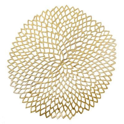 チルウィッチ Chilewich Dahlia ランチョンマット Brass 36×39cm