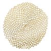 チルウィッチ Chilewich Dahlia ランチョンマット Brass 36×39cm ラウンド 100142-006