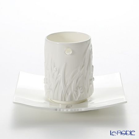 琉璃工房 LIULI LIVING カップ＆ソーサー 蘭 清閑-蘭韵 VTC003.BDXAZ