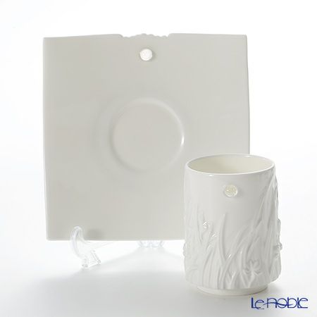 琉璃工房 LIULI LIVING カップ＆ソーサー 蘭 清閑-蘭韵 VTC003.BDXAZ