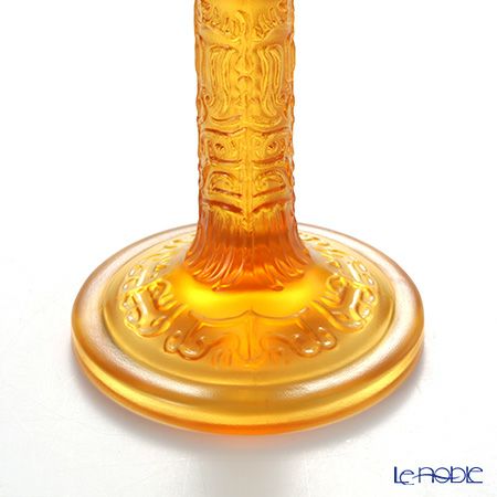 琉璃工房 LIULI LIVING ブルゴーニュ ワイングラス アンバー 花月対 CVT065.A14AA