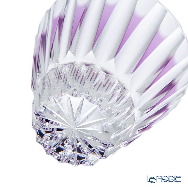 切子工房 昌榮 天満切子 環 半合ぐい呑み 金紫