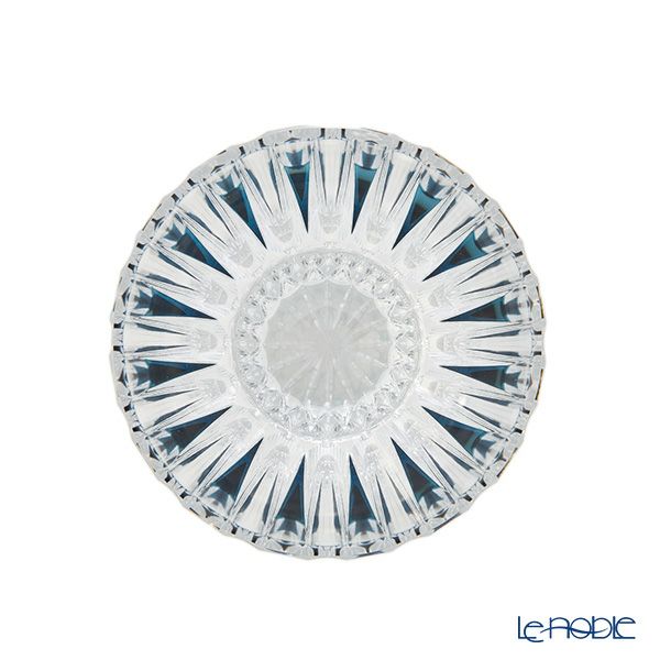 切子工房 昌榮 天満切子 環 半合ぐい呑み 正倉院ブルー