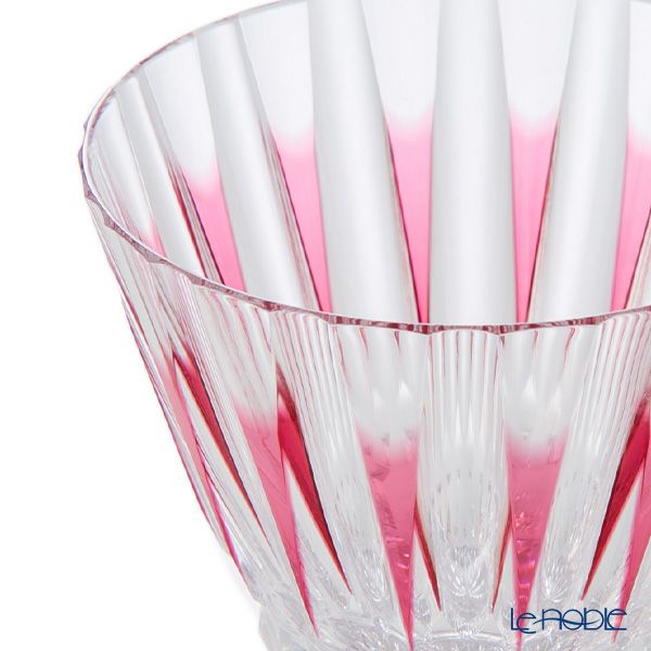 切子工房 昌榮 天満切子 環 半合ぐい呑み 金赤