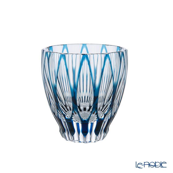 切子工房 昌榮 天満切子 菊花 ぐい呑み 樽 正倉院ブルー