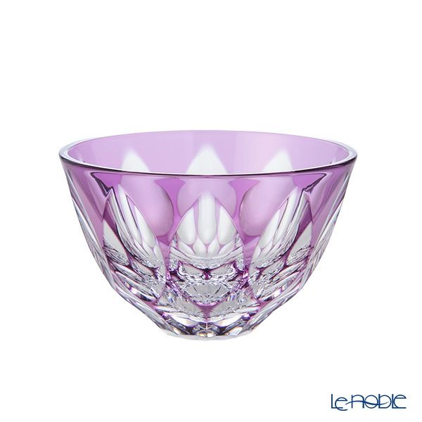 切子工房 昌榮 天満切子 蓮 ぐい呑み 華 金紫