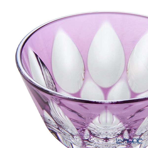 切子工房 昌榮 天満切子 蓮 ぐい呑み 華 金紫