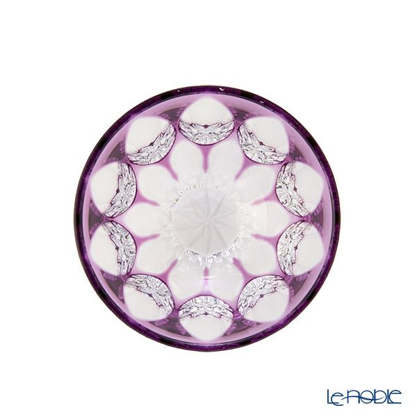 切子工房 昌榮 天満切子 蓮 ぐい呑み 華 金紫