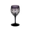 太武朗工房／タブロー 矢来魚子紋 ワイングラス 江戸紫 160ml 90408M