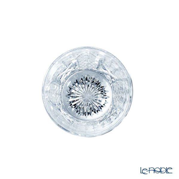 太武朗工房／タブロー 菊繋ぎに籠目紋 オールドグラス 透き クリア 250ml 伝統工芸士 木村泰典 作 5136-30