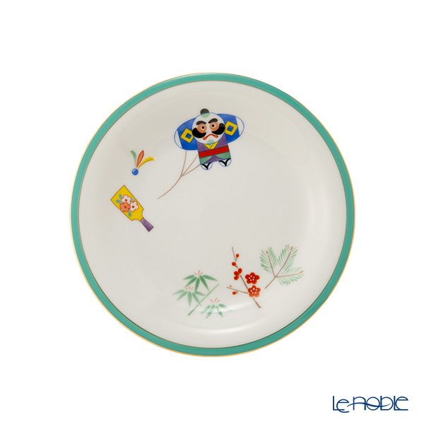 香蘭社 月ごよみ 銘々皿 5枚揃 14cm IB576-FXR