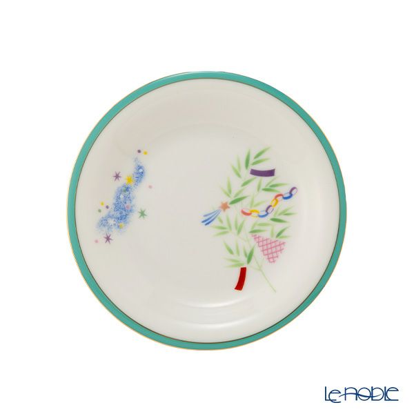 香蘭社 月ごよみ 銘々皿 5枚揃 14cm IB576-FXR