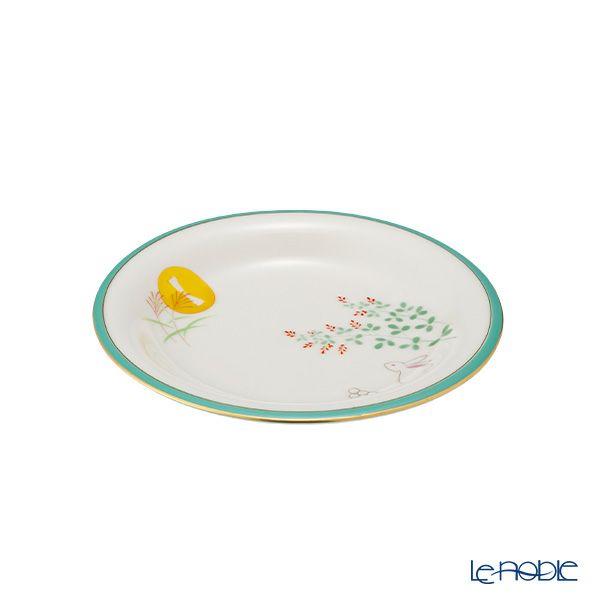 香蘭社 月ごよみ 銘々皿 5枚揃 14cm IB576-FXR