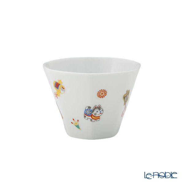 香蘭社 節句文 鯛車 カップ130ml ＆ ソーサー13cm グリーン F1048-1CZFA