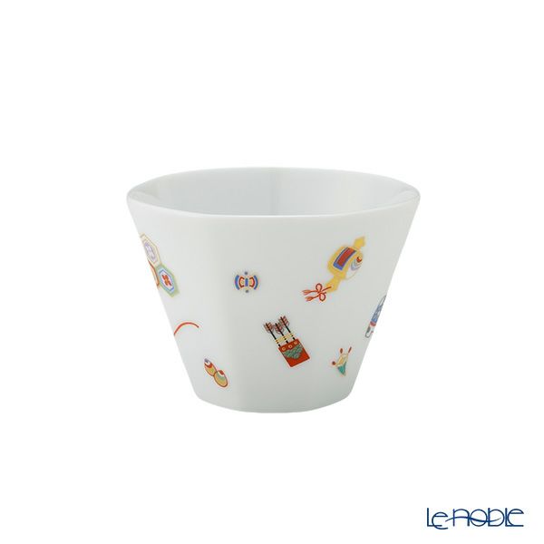 香蘭社 節句文 鯛車 カップ130ml ＆ ソーサー13cm グリーン F1048-1CZFA