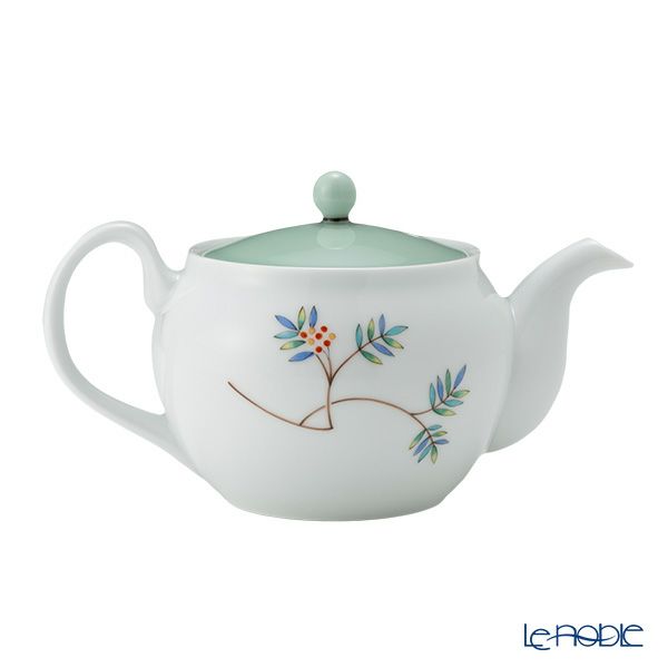 香蘭社 小鳥の詩 二人用 茶器セット／茶の間揃 ポット／急須1＋湯呑み2 1016-ARPC