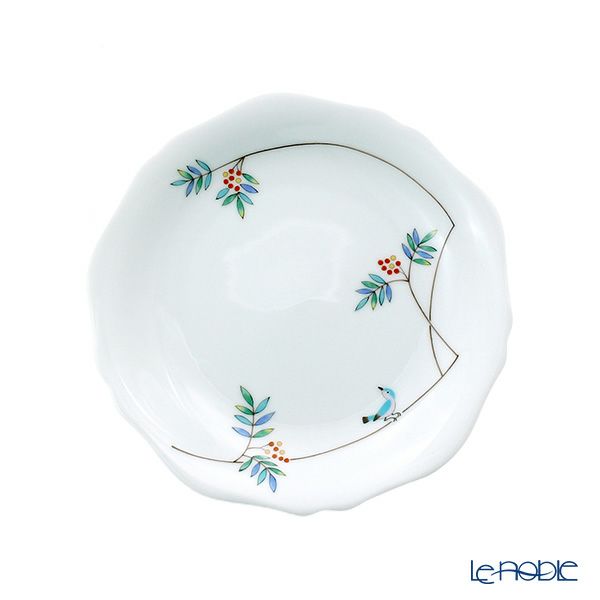香蘭社 小鳥の詩 中皿 16cm ペア 1016-2FRKK5