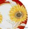 香蘭社 ひまわり ディナー皿 26cm