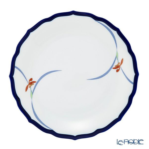 香蘭社 オーキッドレース ディナー皿／大皿 25cm