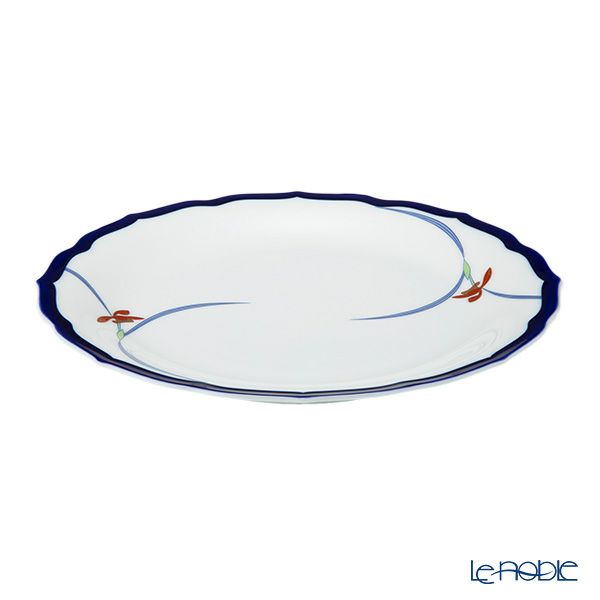 香蘭社 オーキッドレース ディナー皿／大皿 25cm