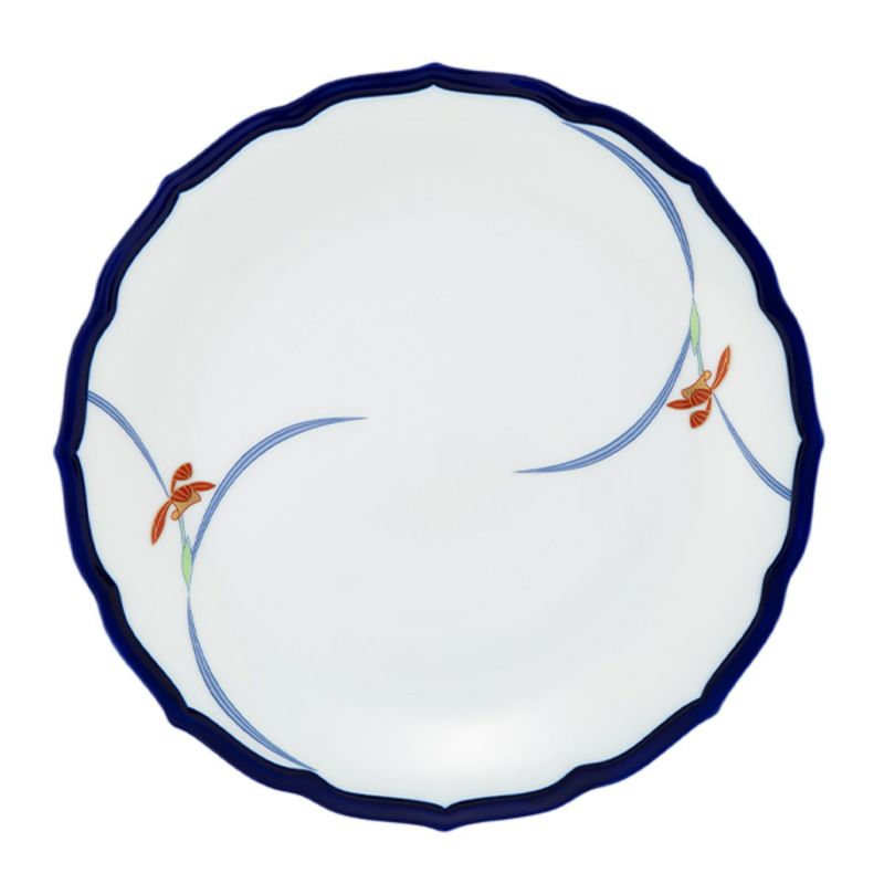香蘭社 オーキッドレース ディナー皿／大皿 25cm