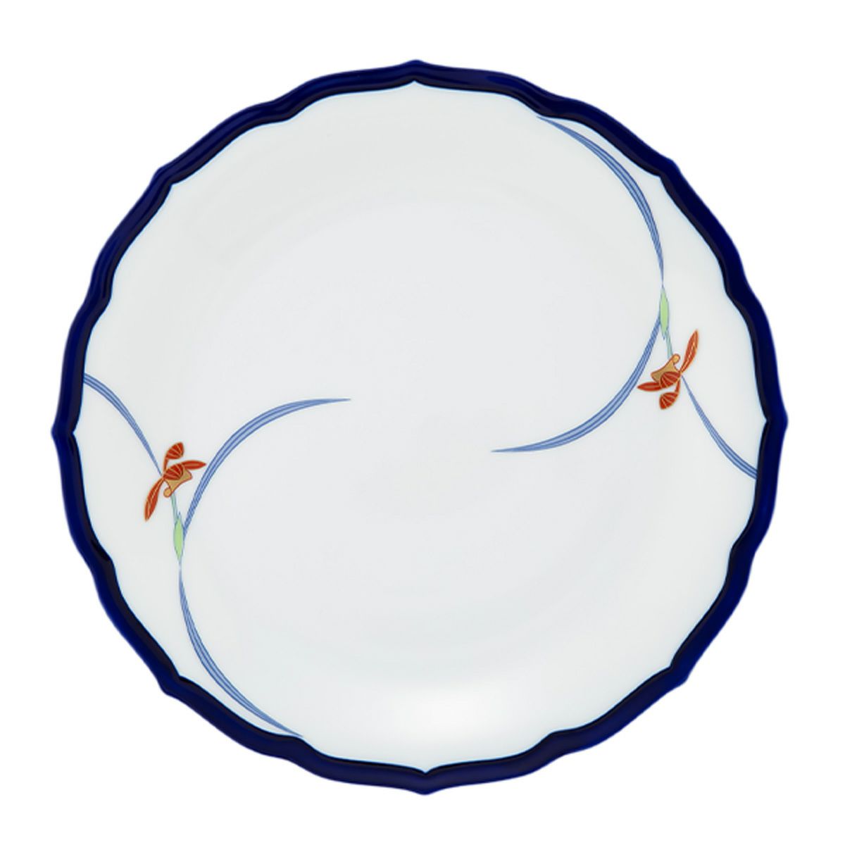 香蘭社 オーキッドレース ディナー皿／大皿 25cm