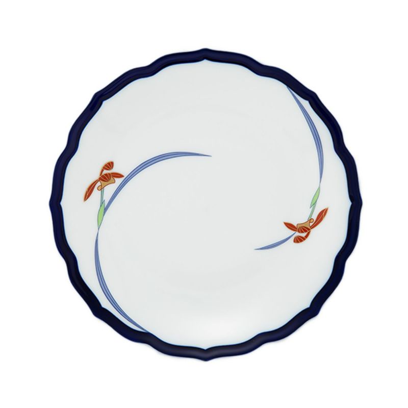 香蘭社 オーキッドレース ケーキ皿 19.5cm