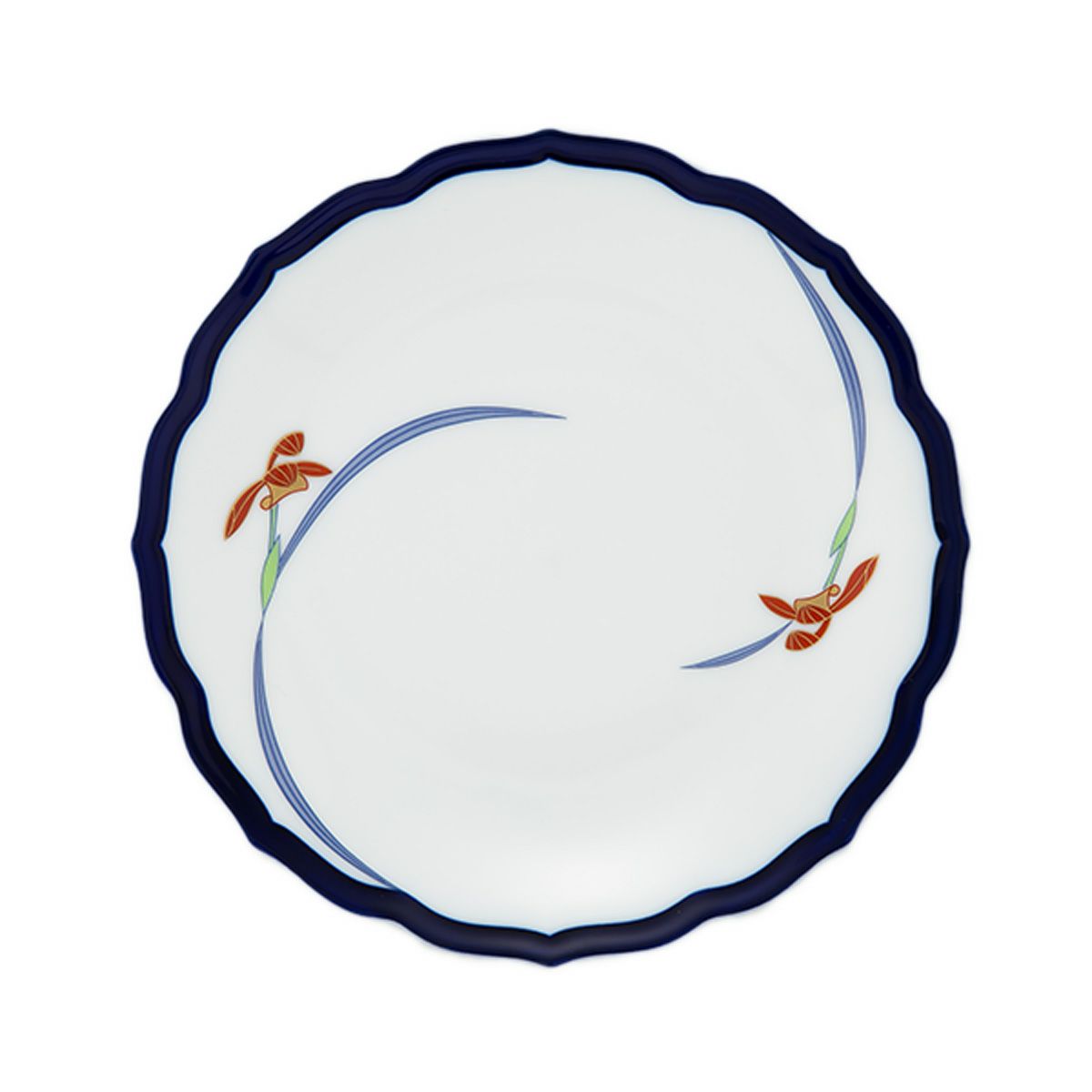 香蘭社 オーキッドレース ケーキ皿 19.5cm