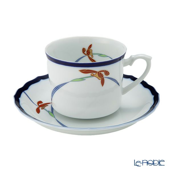 香蘭社 オーキッドレース コーヒーカップ＆ソーサー 200ml