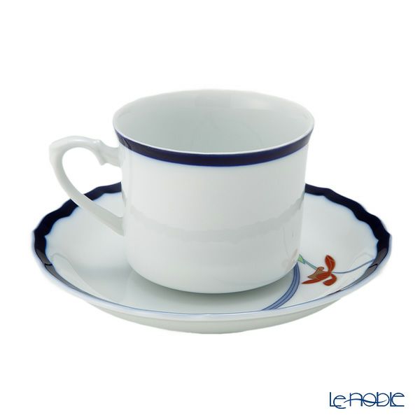 香蘭社 オーキッドレース コーヒーカップ＆ソーサー 200ml