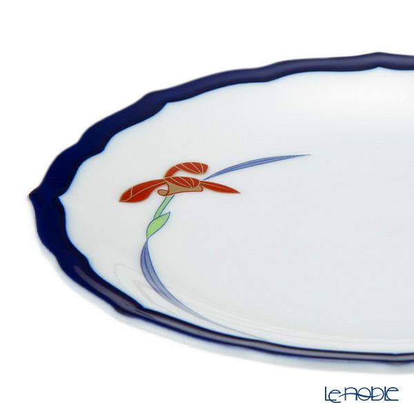 香蘭社 オーキッドレース パン皿 15.5cm