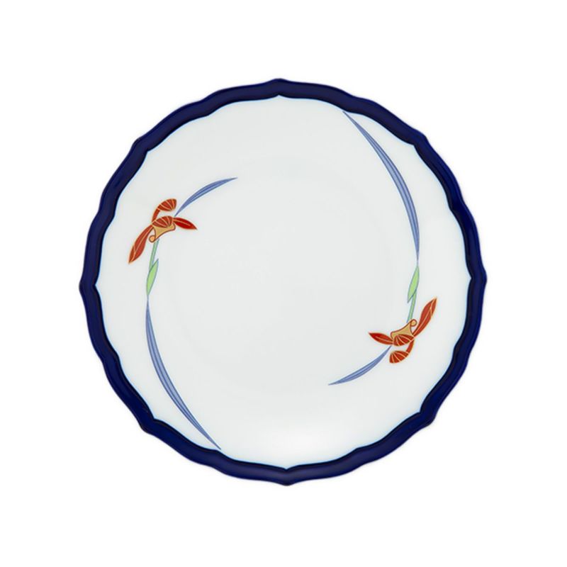 香蘭社 オーキッドレース パン皿 15.5cm