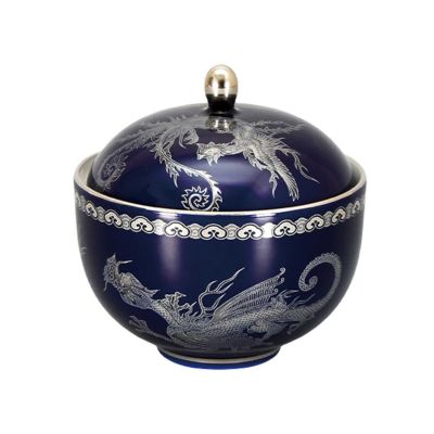 香蘭社 五神 蓋物（小物入れ） H10.5cm R1295-GPL | ブランド洋食器