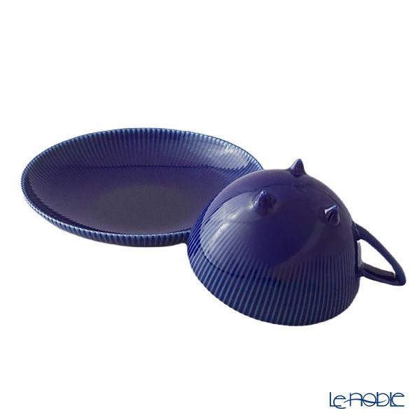 香蘭社 ピンストライプ 瑠璃 ルリ カップ＆ソーサー 180ml 【NYNOW最優秀新商品賞受賞商品】