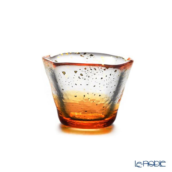 津軽びいどろ 五様ミニグラスセット ル・ノーブルオリジナル 5客 - わたゆき／あじさい／黄金空／舞桜／ねぶた囃子 -