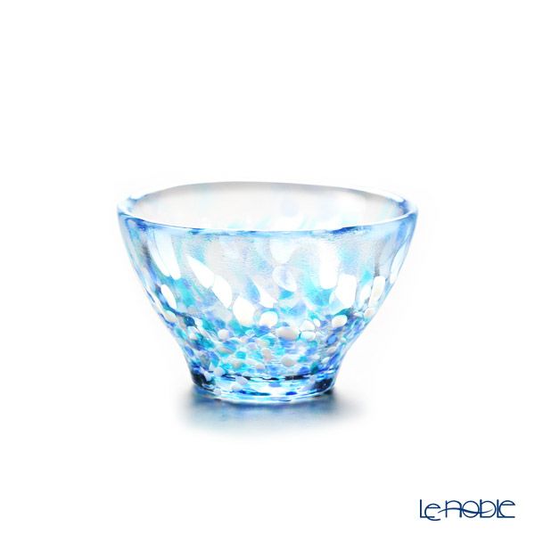 津軽びいどろ 五様ミニグラスセット ル・ノーブルオリジナル 5客 - わたゆき／あじさい／黄金空／舞桜／ねぶた囃子 -