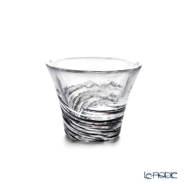 津軽びいどろ 五様ミニグラスセット ル・ノーブルオリジナル 5客 - 桜吹雪／山若葉／夜霧／朝の露／黄金空 -