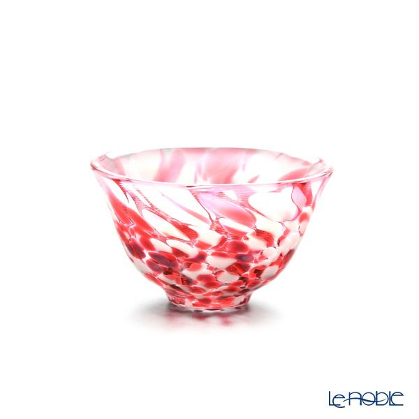 津軽びいどろ 五様ミニグラスセット ル・ノーブルオリジナル 5客 - 桜吹雪／山若葉／夜霧／朝の露／黄金空 -