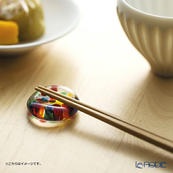 津軽びいどろ 箸置き ル・ノーブルオリジナル 5個セット ねぶた F-71393