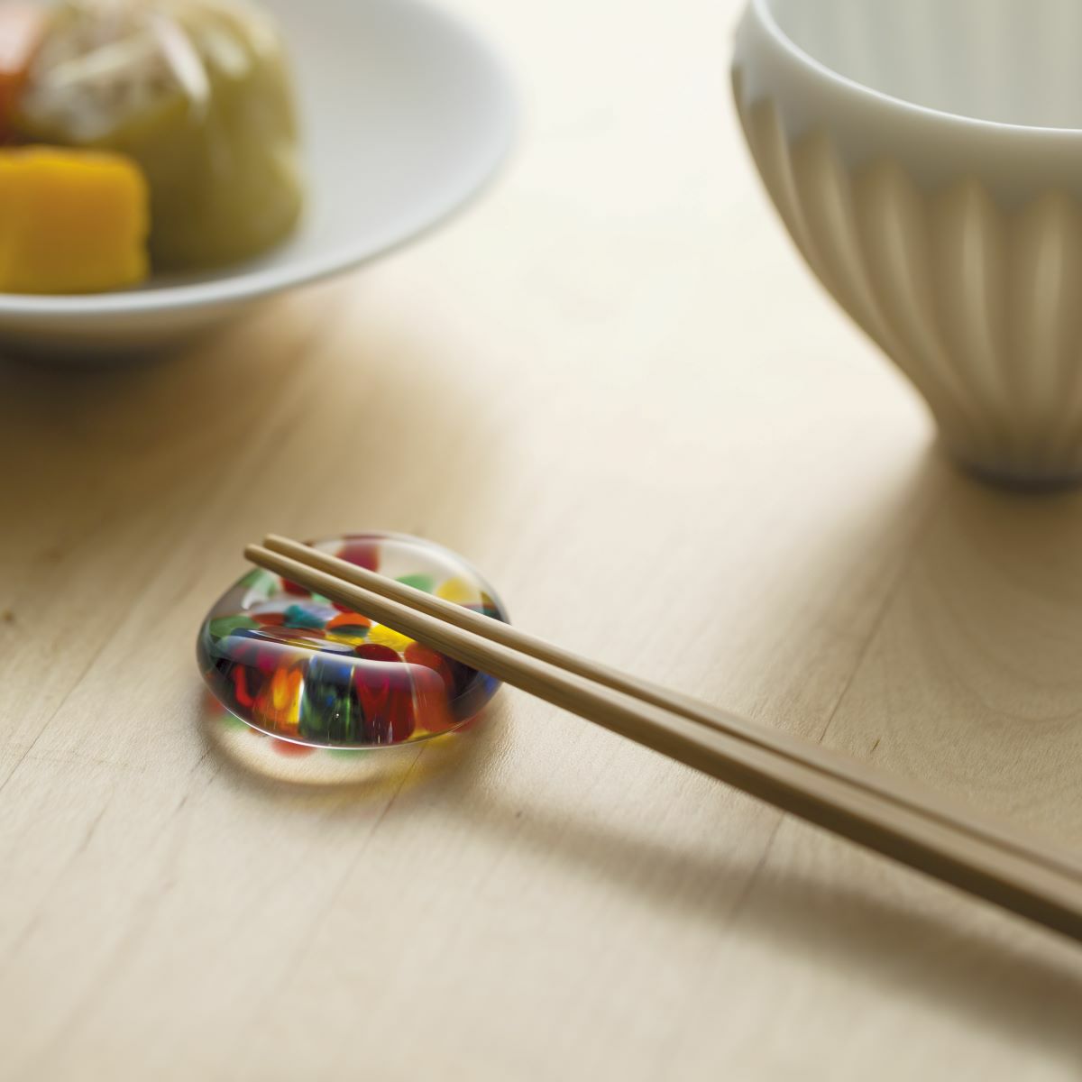 津軽びいどろ 箸置き ル・ノーブルオリジナル 5個セット ねぶた F-71393