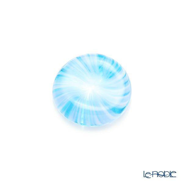 津軽びいどろ 箸置き ル・ノーブルオリジナル 5個セット 渦巻 桜・山吹・萌黄・露草・紺青