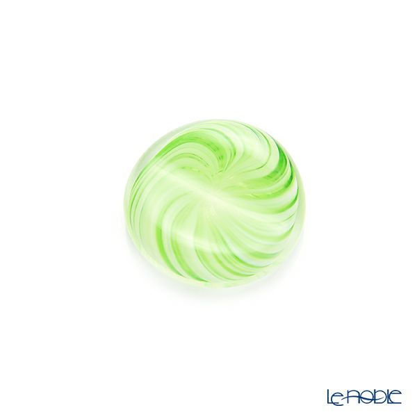 津軽びいどろ 箸置き ル・ノーブルオリジナル 5個セット 渦巻 桜・山吹・萌黄・露草・紺青