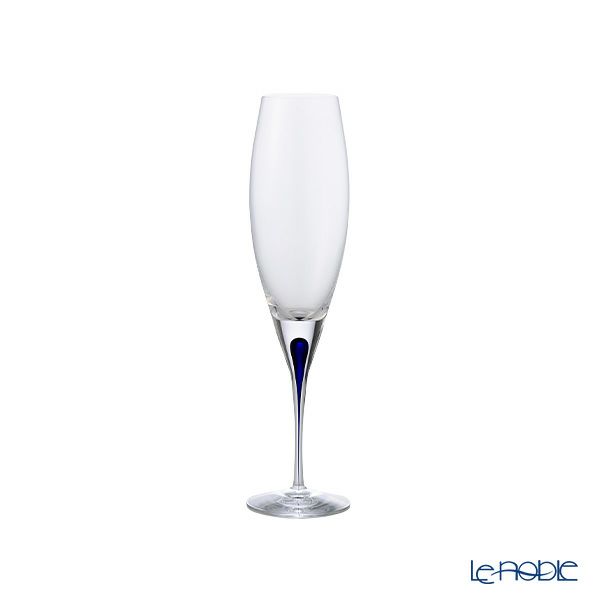 オレフォス インターメッツォ ブルー シャンパングラス 260ml 6257414