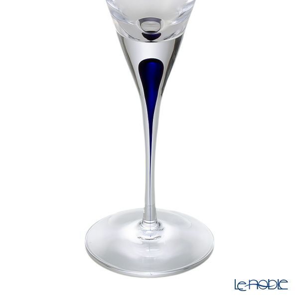 オレフォス インターメッツォ ブルー シャンパングラス 260ml 6257414