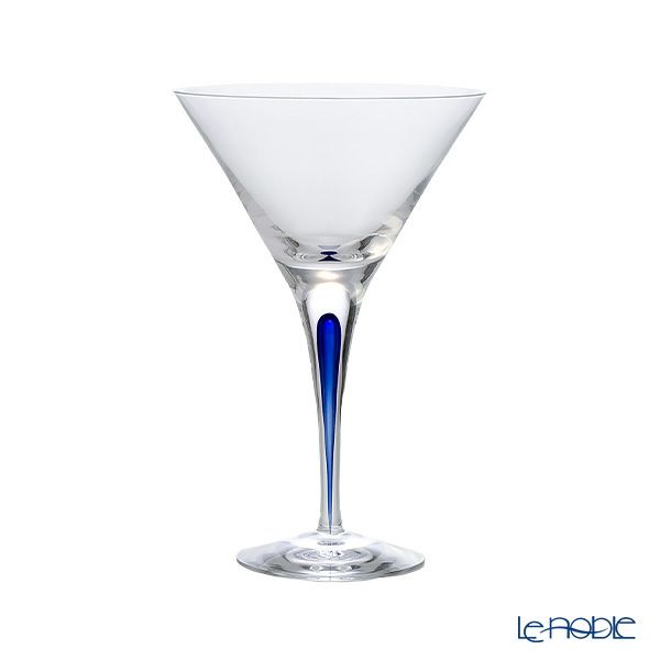 オレフォス インターメッツォ ブルー マティーニグラス 250ml 6257455