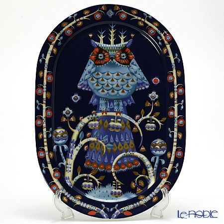 イッタラ（iittala） タイカ ブルー サービングプレート 41cm