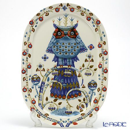 イッタラ（iittala） タイカ ホワイト サービングプレート 41cm