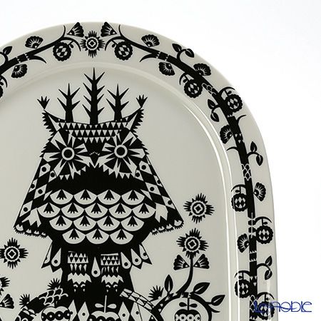 イッタラ（iittala） タイカ ブラック サービングプレート 41cm