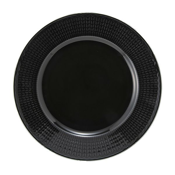 ロールストランド スウェディッシュグレース プレート 27cm ストーンブラック 1012397