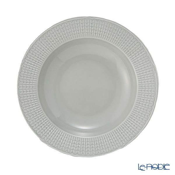 ロールストランド スウェディッシュグレース ディーププレート 25cm ミストグレイ 1062124